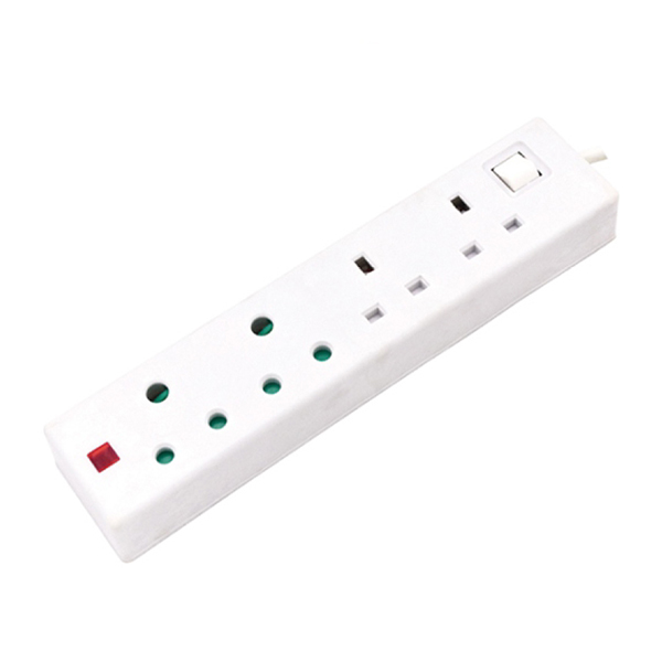 UK Power Strip elektromos hosszabbító aljzat